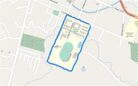 Caraga State University Cabadbaran Campus Map .